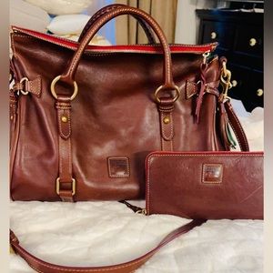 Dooney & Bourke Medium Florentine Purse AND wallet